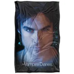Vampire Diaries Damon Eyes Silky Touch Super Soft Throw Blanket 36" x 58" Damon Eyes