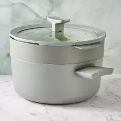 BergHOFF Balance 3Pc Non-stick Ceramic Steamer Set, Recycled Aluminum