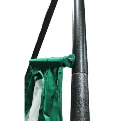 TopComfy Playground Swings for Outdoor Swing Set, Children Outdoor Playset Place, Suitable for Garden, Courtyard, Green,150.79&rdquo;*53.55&rdquo;*70.87"