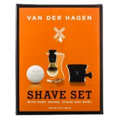 Van der Hagen Premium 4 Piece Shave Gift Set