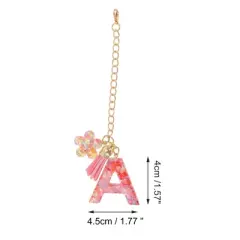 Unique Bargains Flower Letter Water Cup Pendant 1 Pc