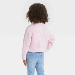 Toddler Girls' Midweight Cardigan - Cat & Jack&trade; Pink