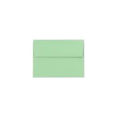 LUX A7 Invitation Envelopes 5 1/4 x 7 1/4 50/Box Pastel Green SH4280-04-50