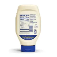 Blue Plate Real Mayonnaise,18 fl oz Squeeze Bottle, Pack of 2