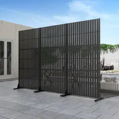 PexFix Outdoor Metal Privacy Screen Garden Fence