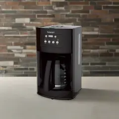 Refurbished: Cuisinart DCC-500FR Programmable Coffee Maker, Black &ndash; Manufacturer Refurbished