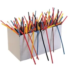 Creativity Street Jumbo Chenille Stems Classroom Pack, 1/4 x 12 Inches, Various Color, Pack of 1000