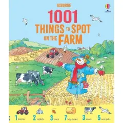 1001 Things to Spot on the Farm - by  Gillian Doherty (Hardcover)