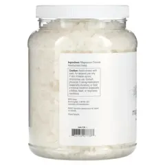 NOW Foods Solutions, 100% Pure Magnesium Flakes, 54 oz (1531 g)