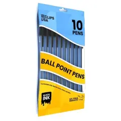 13267: Black Stick Pens, Pack of 10 (72 Packs)