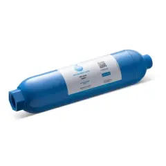 Mist Replacement Camco RV Filter with Flexible Hose Protector 2pk - RVMF291: RV Appliance Water Filter, Plastic, Blue