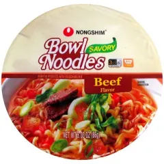 Nongshim Savory Beef Soup Microwavable Noodle Bowl - 3.03oz