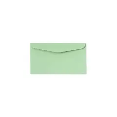 LUX 3 5/8" x 6 1/2" #6 3/4 60lbs. Regular Envelopes Pastel Green 72652-50