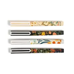 U Brands 4ct Fine Point Fashion Dry Erase Markers Botanical Studies: Desk Accessories for Teachers & Dry Erase Board