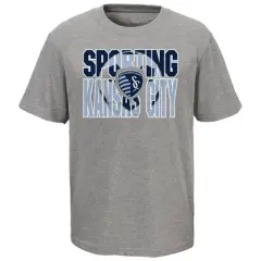 MLS Sporting Lansas City Boys' Gray Poly T-Shirt
