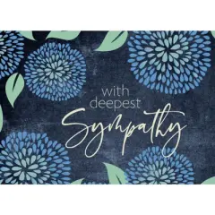 CEO Cards Sympathy Greeting Card Box Set of 25 Cards & 26 Envelopes - S2001