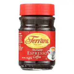 Ferrara Instant Espresso - Case of 12/2 oz Bags