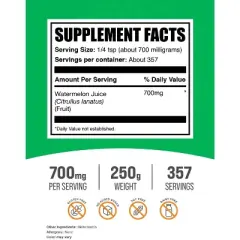 BulkSupplements Watermelon Juice Powder