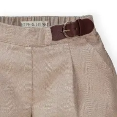 Hope & Henry Girls' Wide Leg Dress Pant, Infant