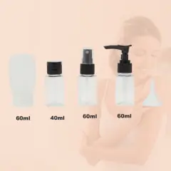 Unique Bargains Reusable Travel Accessories Bag Set 5 Pcs