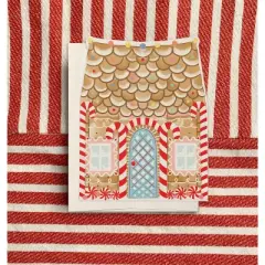 Holiday/Christmas Gingerbread House Greeting Card Pack (8 ct.) by Ramus & Co