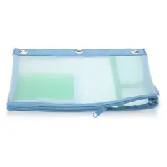 Notebook Collective Mesh Binder Pouch Blue/Green