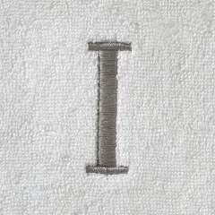 2pc Casual Monogram 'I' Hand Towels - SKL Home