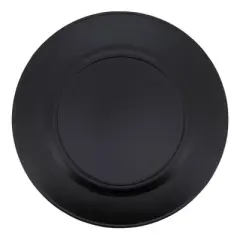 Saro Lifestyle Fall Leaf Round Charger Plates (Set of 4)