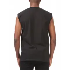 Pro Club Men's Heavyweight Crew Neck Sleeveless Muscle T-Shirt
