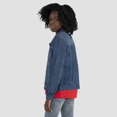 Levi's&reg; Boys' Denim Trucker Jacket - Bristol Medium Wash