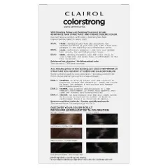 Clairol ColorStrong Ammonia Free Permanent Hair Color Dye Kit - 1 Black