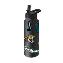 NFL Jacksonville Jaguars Dreamweave Quencher Bottle - 34oz