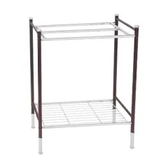 Duplex Line Towel Rack Gray - Organize It All