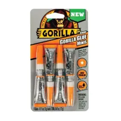 Gorilla High Strength Glue All Purpose Adhesive 4 pk