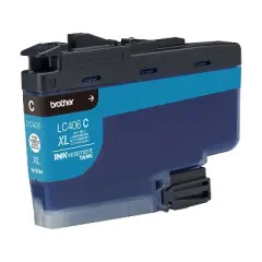 Brother LC406XL Cyan High Yield Ink Cartridge Prints Up to 5 000 Pages (LC406XLCS)