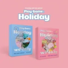 Weeekly - Play Game: Holiday (Random Cover) (incl. 92pg Photobook, 2x Photocard, Photo Ticket, Sticker, Printed Photo + Travel Name Tag) (CD)