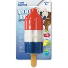 Cool Pup Cooling Dog Toy Rocket Pop, Large