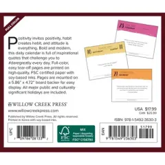 Willow Creek Press 2024 Daily Desk Calendar 5.2"x6.2" Dare Greatly