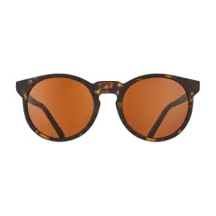 goodr Nine Dollar Pourover Circle G Round Sunglasses: Polarized Plastic Lenses, Small Facial Fit