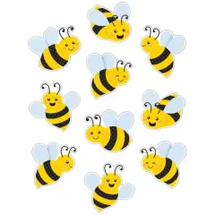 Teacher Created Resources&reg; Buzzing Bees Accents, 30 Per Pack, 3 Packs