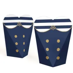 Big Dot of Happiness Last Sail Before the Veil - Bachelorette Party Favors - Gift Heart Shaped Favor Boxes for Women - Set of 12