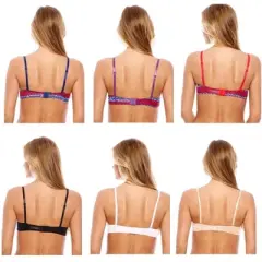 B40010-36DD Just Intimates Women's Bras (Pack of 6)
