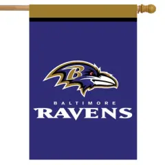 Briarwood Lane Baltimore Ravens House Flag NFL Licensed 28" x 40"