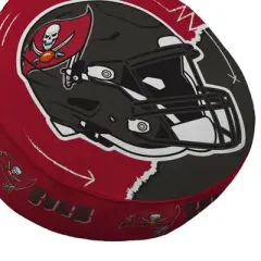 NFL Tampa Bay Buccaneers Split Helmet Circle Plushlete Pillow