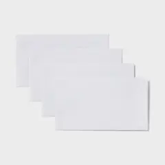 80ct Security Envelopes White - up&up&trade;