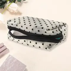 Unique Bargains Women's Mesh Octagonal Cosmetic Bag 1 Pc