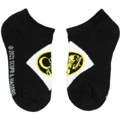 Mighty Morphin Power Rangers Boys' Socks 4 Pairs Kids No Show Socks Multicoloured