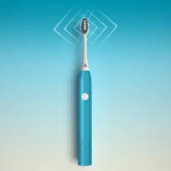 ARC Oral Care Metal Sonic Power Toothbrush + Travel Case - Teal