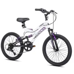 Kent Megaflex G 20" Kids' Bike - White/Purple