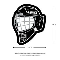 Evergreen Ultra-Thin Edgelight LED Wall Decor, Helmet, Los Angeles Kings- 15.6 x 19 Inches Made In USA
